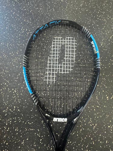 Used Prince ATTACK Girls Tennis Racquet Black 25" 11849-S000036842