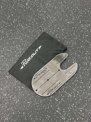 Used PUTT OUT GOLF PRACTICE MIRROR Putting Aid 11849-S000036831