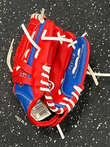 Used Rawlings PLAYERS SERIES BB/SB Glove T-ball Red 9" 11849-S000036819