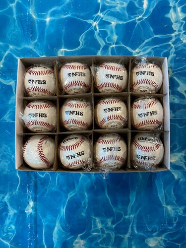 Wilson Baseballs 12 Pack (1 Dozen) (New)
