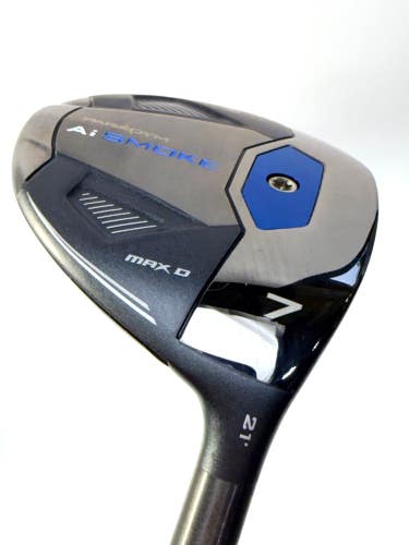 Callaway Ai Smoke Max D 7 Wood 21 Cypher Black 40g Senior Flex 42in