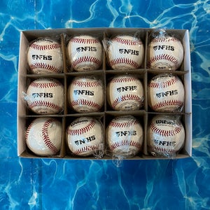 Wilson NFHS Baseballs 12 Pack (1 Dozen) (New)