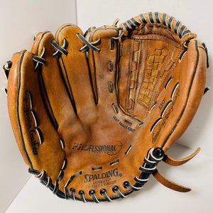 Spalding Professional Series 13" Baseball Glove Top Grain Leather AeroBack LHT