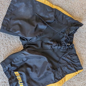 Black XL Bauer Team Pant Shell Pro Stock (Used)