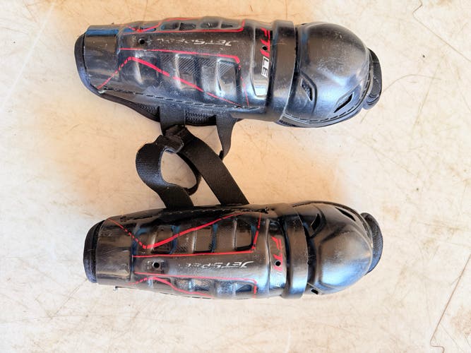 Youth CCM JetSpeed FT1 9" Shin Pads (Used)