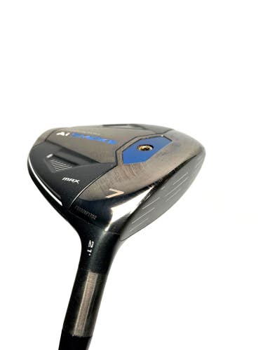 Callaway Ai Smoke Max 7 Wood 21 Cypher Black 50g Senior Flex Fairway Wood