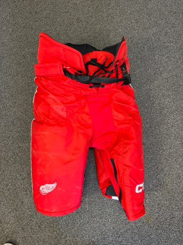 Detroit Red Wings CCM Hockey Pants Pro Stock (Used)