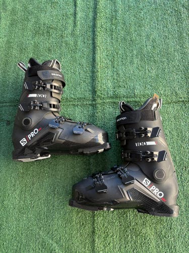Mondo 29 & 29.5 Men's Salomon S/Pro 100 HV All Mountain Ski Boots Medium Flex (Used)