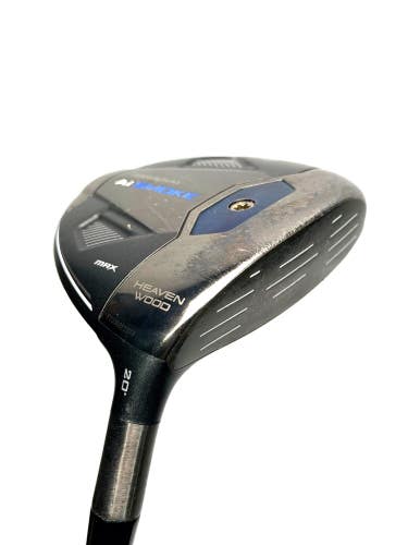 Callaway Ai Smoke Max Heavenwood 7 Wood 20 Cypher Black 40g Senior Flex 43in