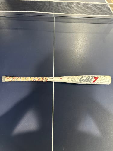 2017 Marucci CAT7 Alloy BBCOR Certified Bat (-3) 27 oz 30" (Used)