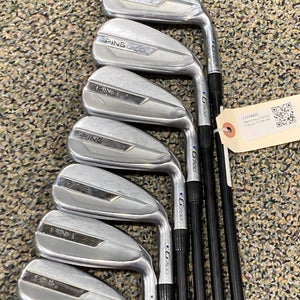 Used Men's Ping G700 Iron Set 5i - 9i, PW, UW | SR Flex | Alta CB Graphite Shafts