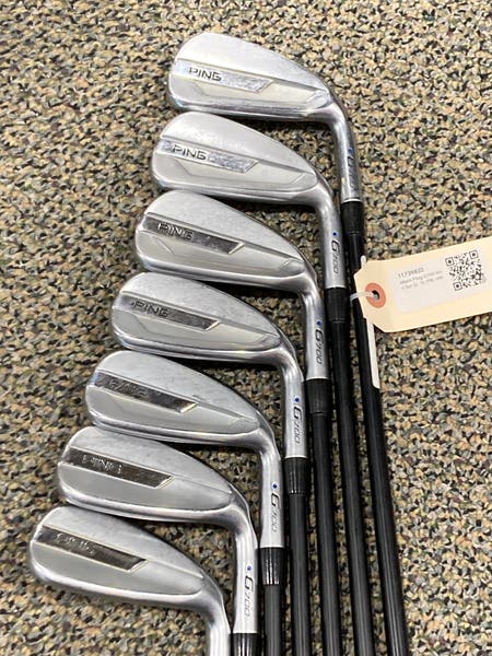 Used Men's Ping G700 Iron Set 5i - 9i, PW, UW | SR Flex | Alta CB