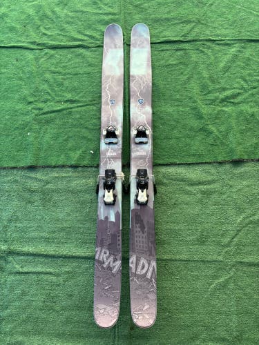 Men's 2014 Armada Bubba 132 188 cm Powder Skis | Tyrolia Attack 16