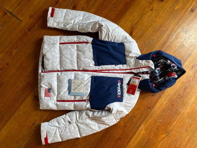 Us ski team olympic Spyder for Beijing games Men's Small Jacket (New)