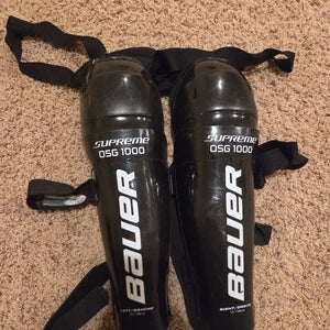 Senior Bauer OSG 1000 15" Shin Pads (New)