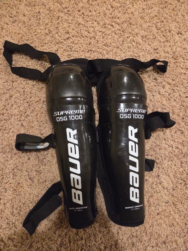 Senior Bauer OSG 1000 15" Shin Pads (New)