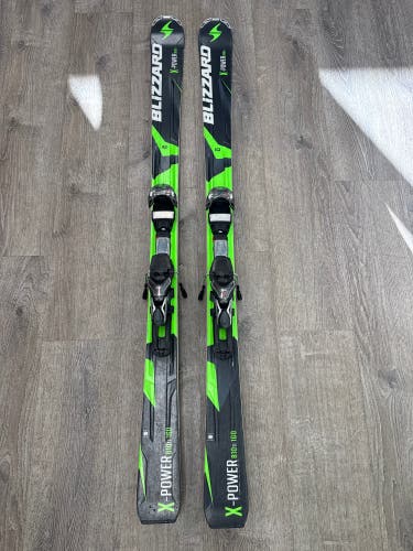 Men's Blizzard  X-Power 810 Ti 160 cm With Marker 12.0 TP Bindings (Used)