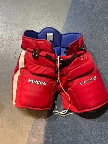 Lightly used Senior Medium Vaughn Hockey Goalie Pants