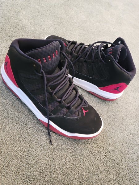 Nike Air Jordan Max Aura 'Black Gym Red' Bred Men's Size M 10.0 (W 11.0) Adult Shoes