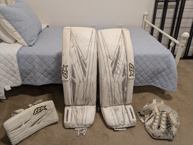 35" 2022 Brian's Brians Gnetik Pro II Goalie Leg Pads (Used)