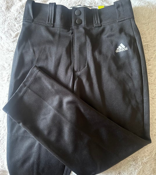 Black Men's Small Youth Adidas relaxed Game Pants (New)