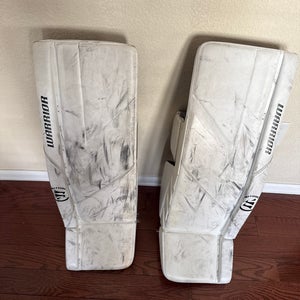 30" Warrior Ritual G6 E+ Goalie Leg Pads (Used)