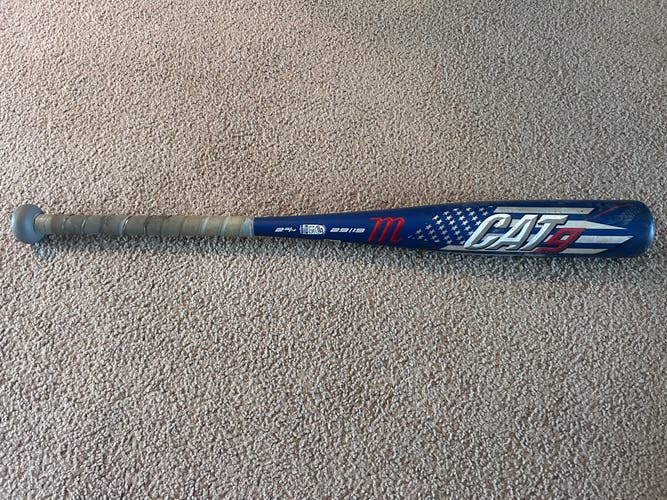 2021 Marucci CAT9 Pastime Alloy USSSA Certified Bat (-10) 19 oz 29" (Used)