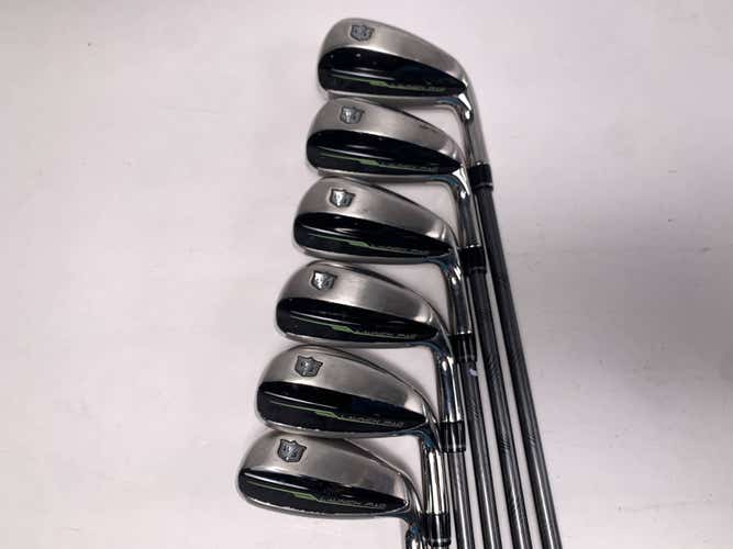 Wilson Launch Pad 2 Iron Set 5-GW Project X EvenFlow 5.5 65g Regular Mens RH
