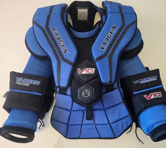 Vaughn V10 Pro Carbon Goalie Chest Protector (New)