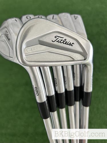 Titleist 620 CB Forged Iron Set 4-P / NS Pro Modus Tour 120 Stiff