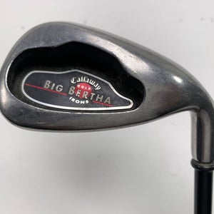 Callaway Big Bertha 2004 Single 9 Iron RCH 75i Senior Graphite Mens RH