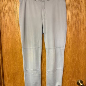 3 Pair Gray Men's Large Adult Wilson Game Pants (Used)