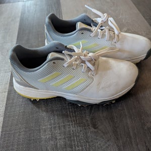 Kid's Size 4.0 Big Kid Adidas Golf Shoes Spiked(Used)