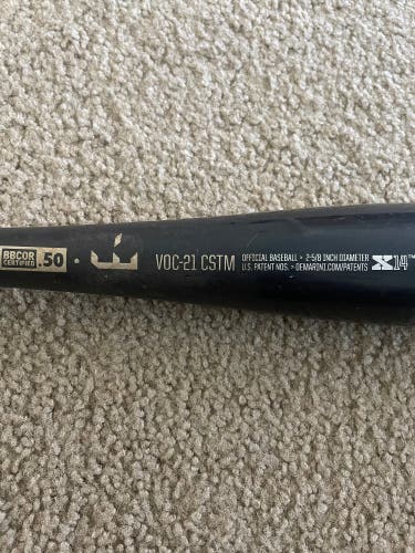DeMarini Voodoo Alloy BBCOR Certified Bat (-3) 28 oz 31" (Used)