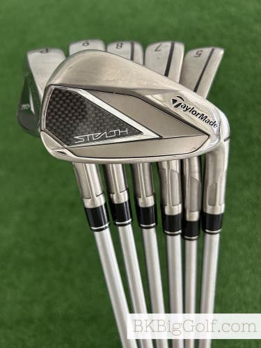 Taylormade Stealth Iron Set 5-P / KBS Tour C-Taper 120 Stiff