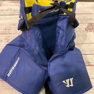 Blue Junior XL Warrior Bar down Hockey Pants (Used)