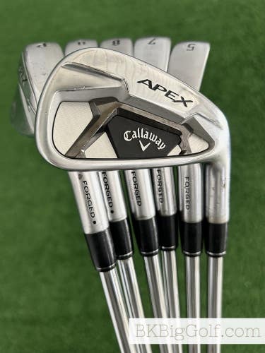 Callaway Apex 21 / Pro Forged Combo Iron Set 5-P / True Temper Elevate 95 Stiff