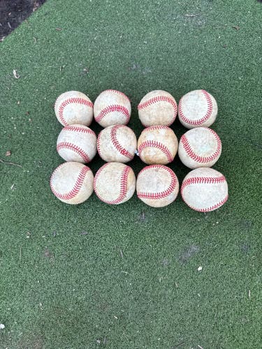 random Baseballs 12 Pack (1 Dozen) (Used)