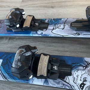 Men's 2023 Atomic Bent Chetler 100 172 cm All Mountain Skis With Bindings Max Din 11 (Used)