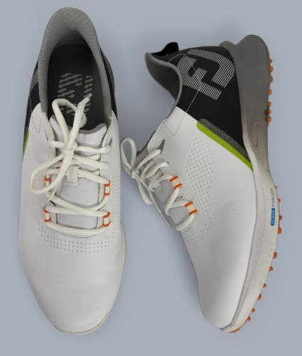 FootJoy FJ Fuel Strato Lite Shoes Mens 11 W Golf Spikeless White Sneakers 55443