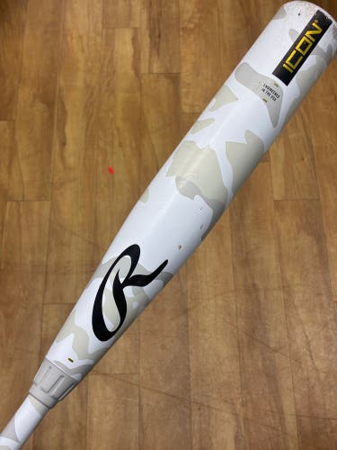 2025 Rawlings Icon Composite Bat USSSA Certified (-5) Composite 26 oz 31" (Used)