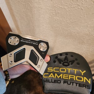Scotty Cameron Phantom 11 Milled Golf Putter with Head Cover - 34"