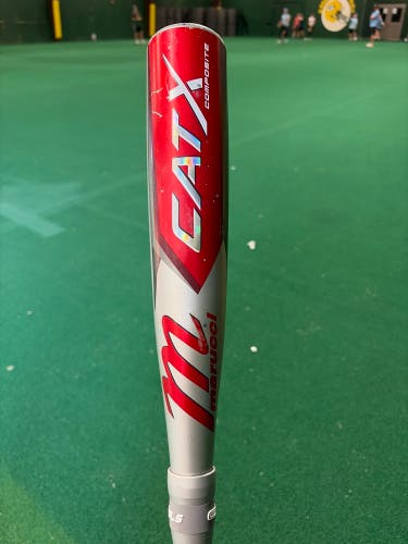 2023 Marucci CAT X Composite USSSA Certified Bat (-10) 18 oz 28" (Used)