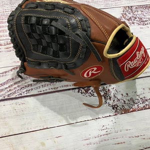 Brown Rawlings Sandlot LH Baseball Glove 12" (Used)