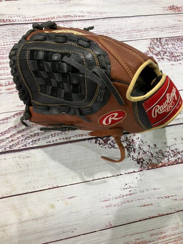 Brown Rawlings Sandlot LH Baseball Glove 12" (Used)