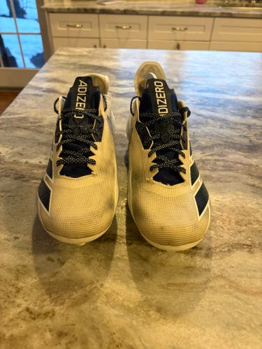 Blue Men's Size M 11.0 (W 12.0) Adult Adidas Molded Cleats Cleats (Used)