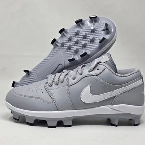 *NEW* Men Size 15 Nike Air Jordan 1 Retro Mcs Low Baseball Grey-White CJ8524-003