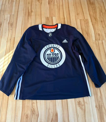 Edmonton Oilers  Practice Jersey Mic -l