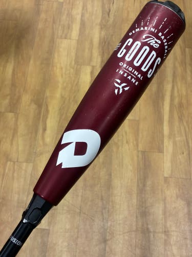 2021 DeMarini The Goods Hybrid Bat USSSA Certified (-10) Hybrid 20 oz 30" (Used)