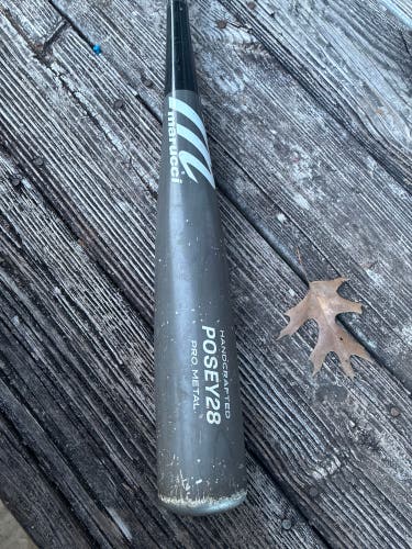 2018 Marucci Posey Pro Metal Alloy USSSA Certified Bat (-10) 19 oz 29" (Used)